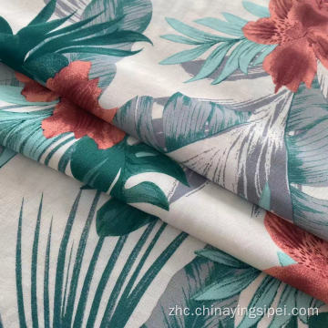 人造丝/viscose ecovero编织印刷织物